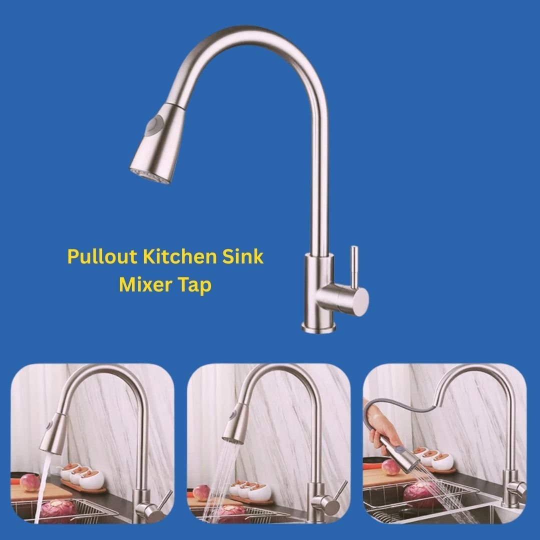 Modern Pull-Out Kitchen Sink Mixer Tap